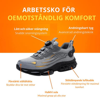 ZibeSweden Skyddsskor - Förstärkt säkerhet, garanterad komfort.
