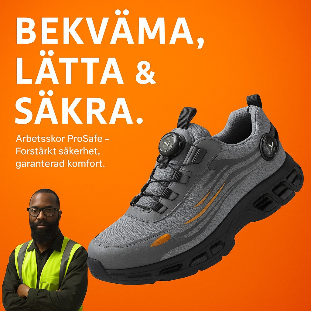 ZibeSweden Skyddsskor - Förstärkt säkerhet, garanterad komfort.